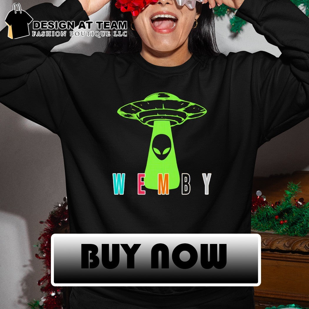 Alien UFO Victor Wembanyama Wemby San Antonio Spurs Basketball NBA Finals Game Day 2026 shirt