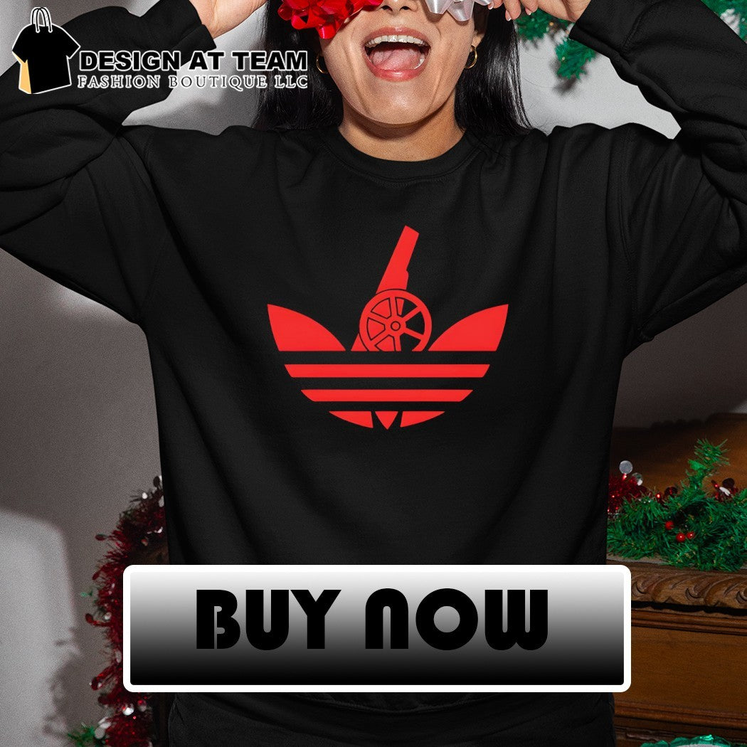 Arsenal Gunners parody logo shirt