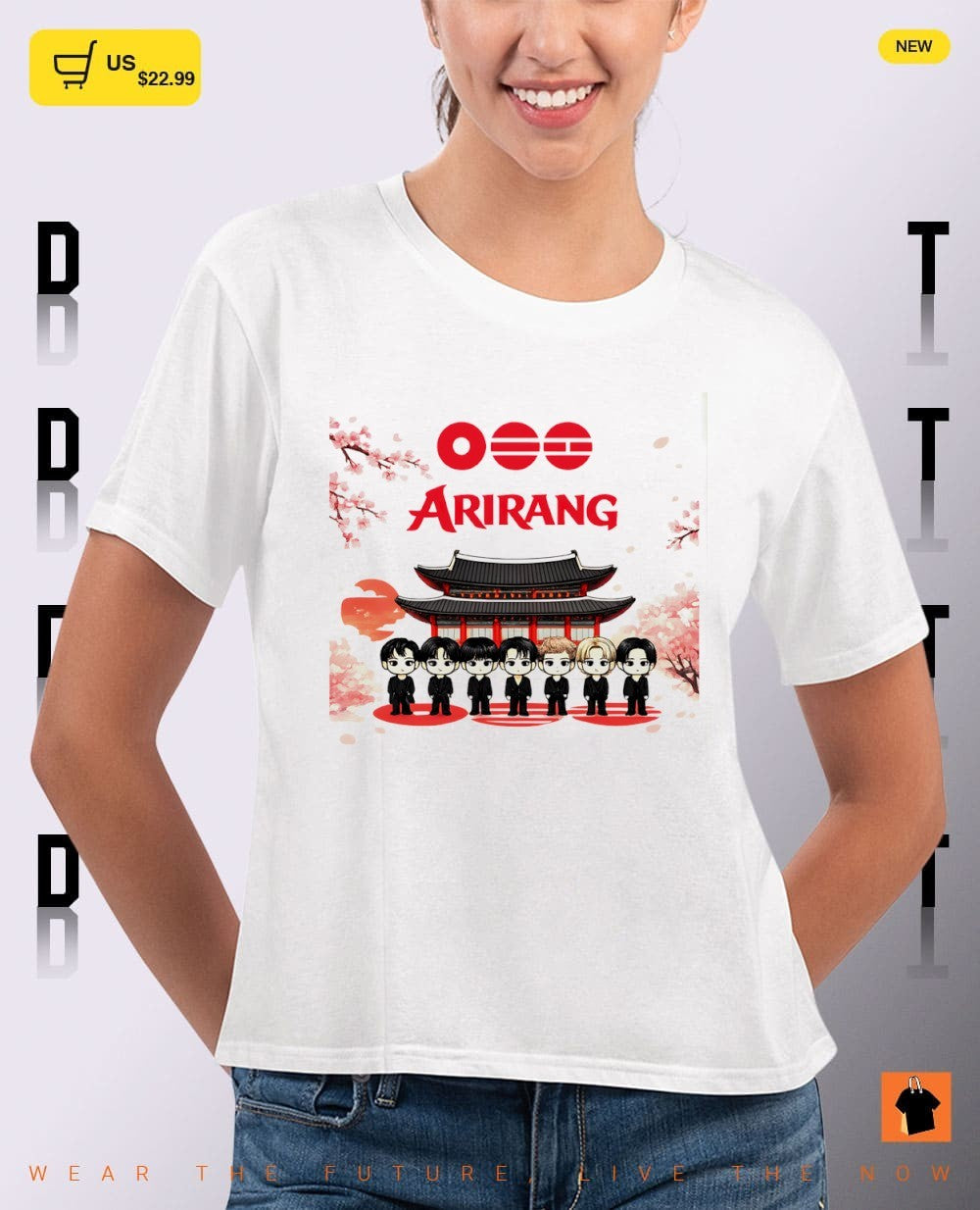 BTS Arirang World Tour 2026 Bangtan Idol Concert shirt