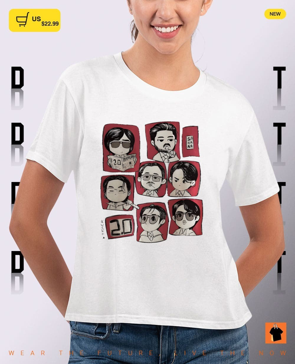 BTS Tour 2026 Cute Group Graphic 2.0 Arirang Fan Inspired shirt