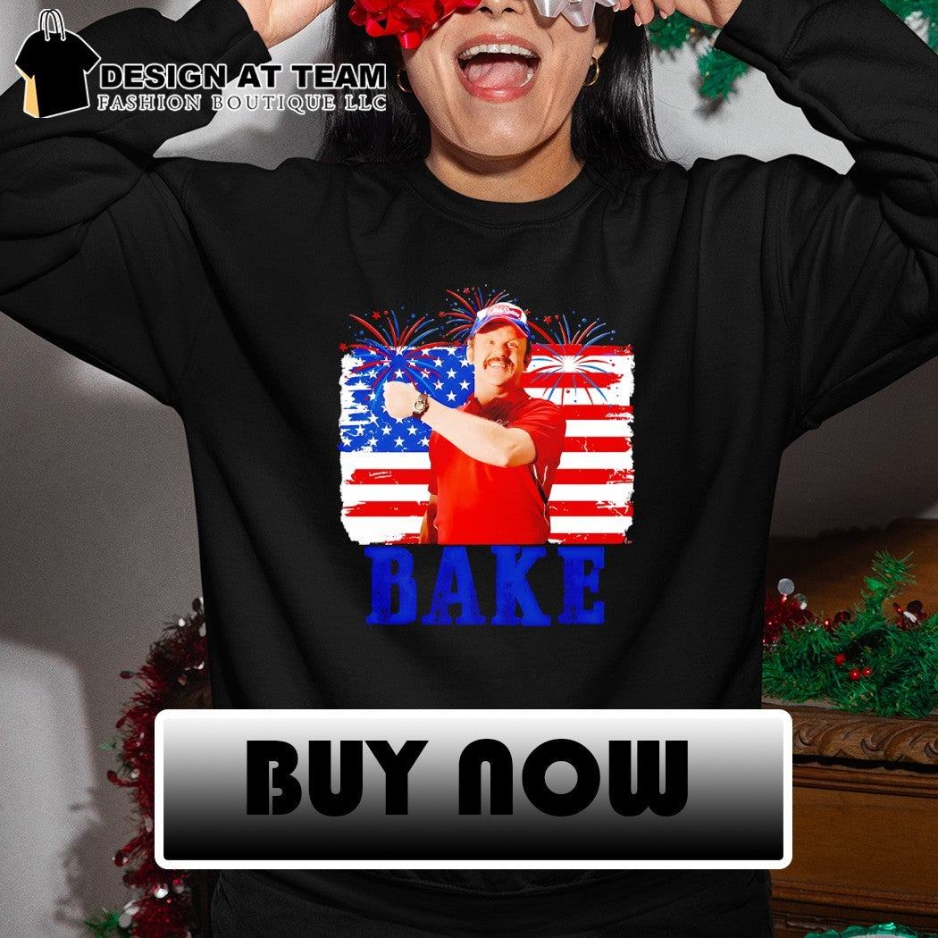 Bake 4th of July Independence Day 250th Years 2026 American flag shirt
