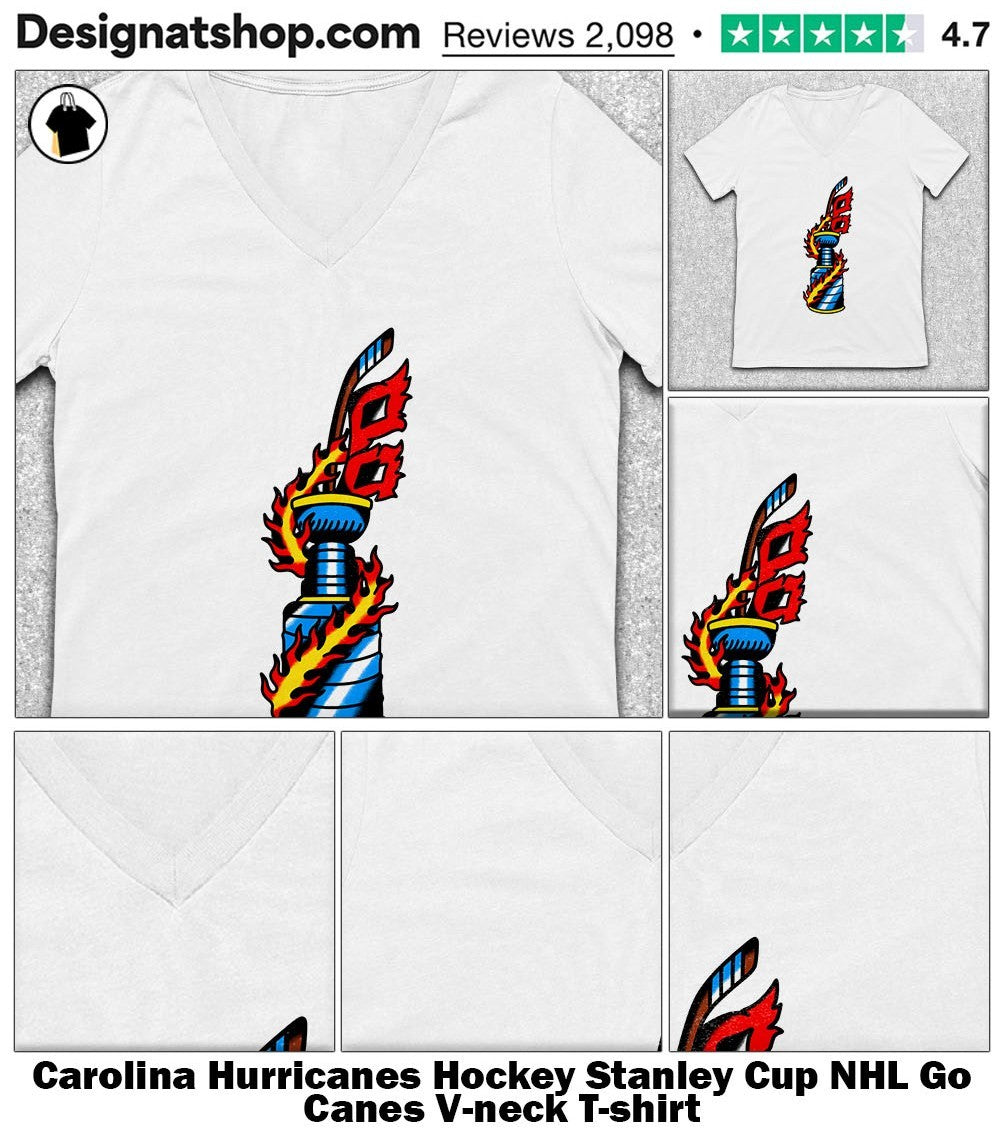 Carolina Hurricanes Hockey Stanley Cup NHL Go Canes shirt