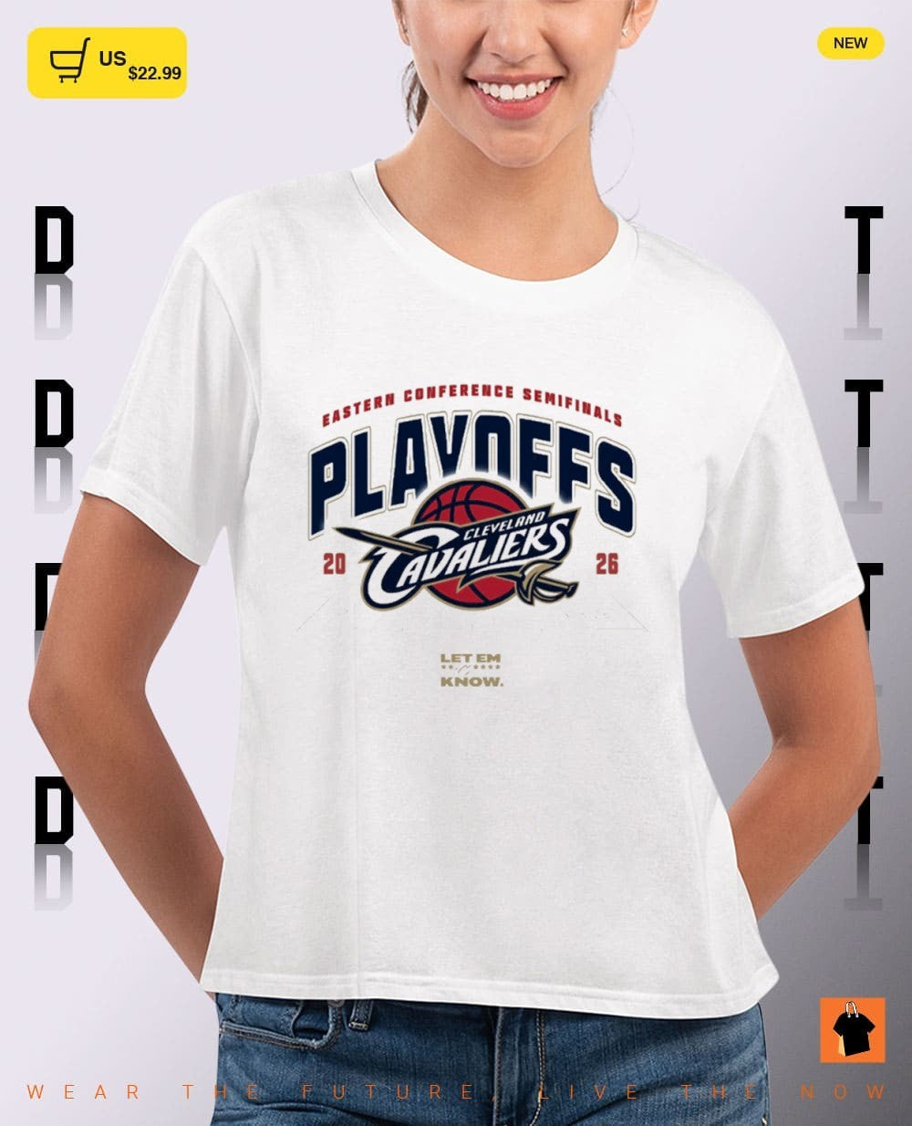 Cleveland Cavaliers Basketball Eastern Conference Semifinals Let em knows 2026 shirt