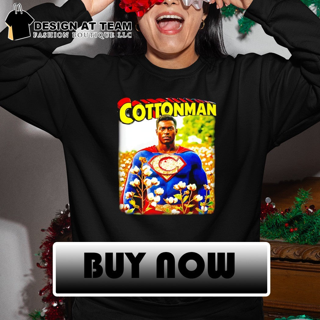 Cottonman Superman parody shirt