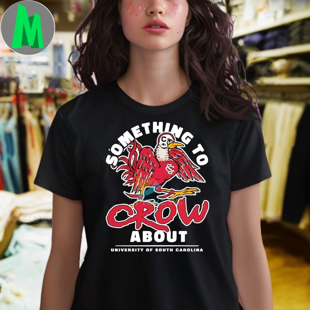 Design Carolina Football Something To Crow About Logo Mascot Shirt
