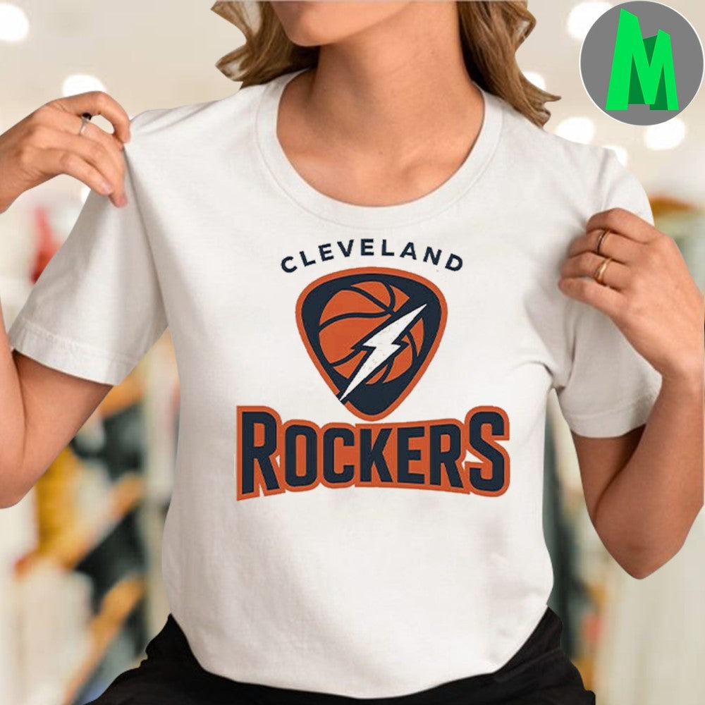 Design Cleveland Rockers Basketball Team Logo T-Shirt