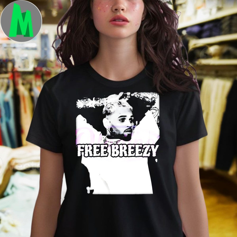 Design Free Breezy Chris Brown Street Style Hip Hop Shirt