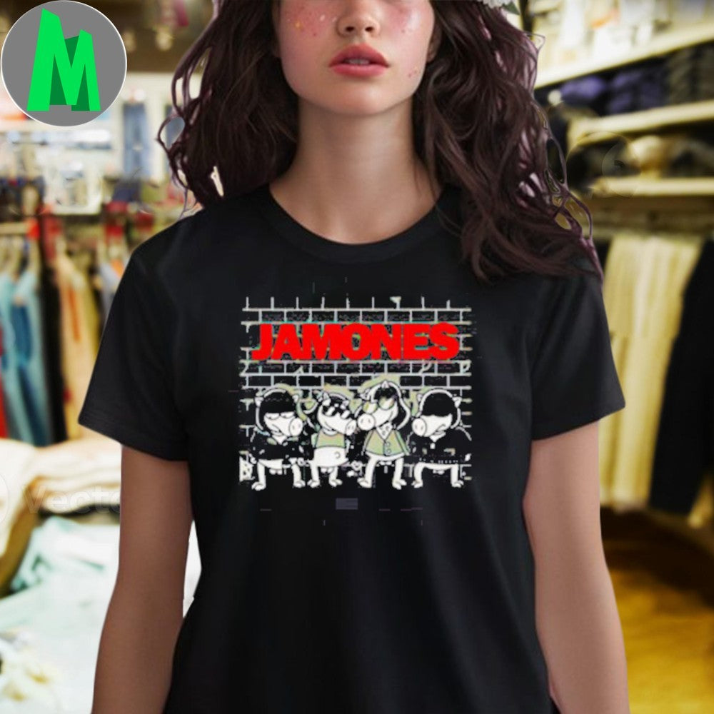 Design Jamones Pork meme shirt