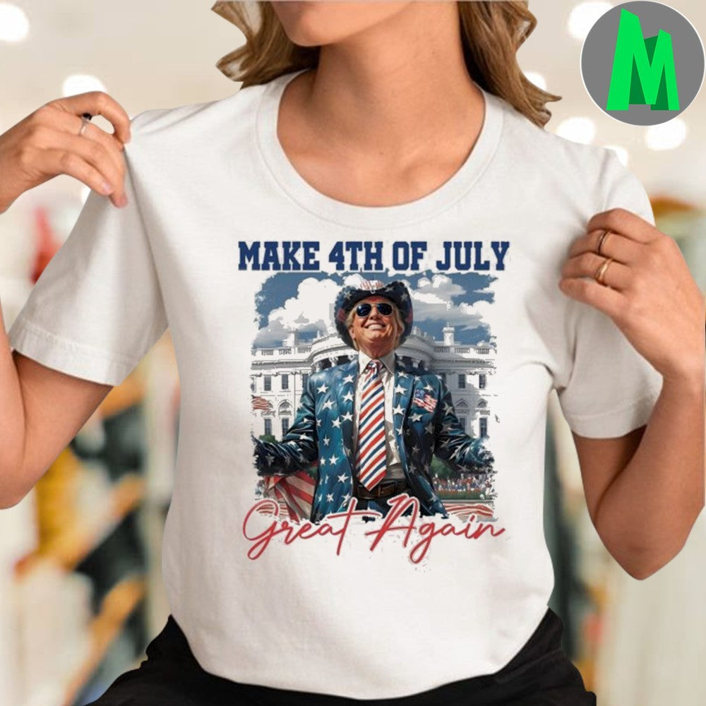 Design Make 4th Of July Great Again Shirt