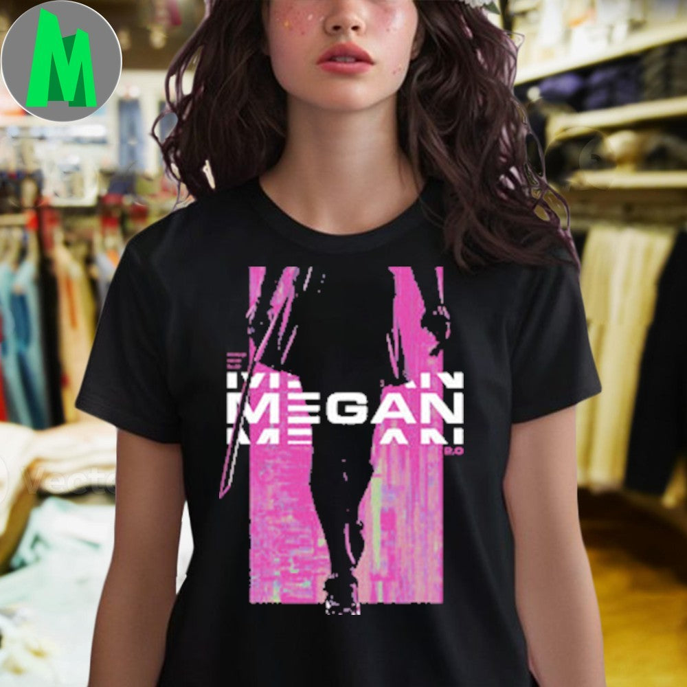 Design Megan 2.0 Stronger Faster Taller Sci-Fi Horror Graphic T-Shirt