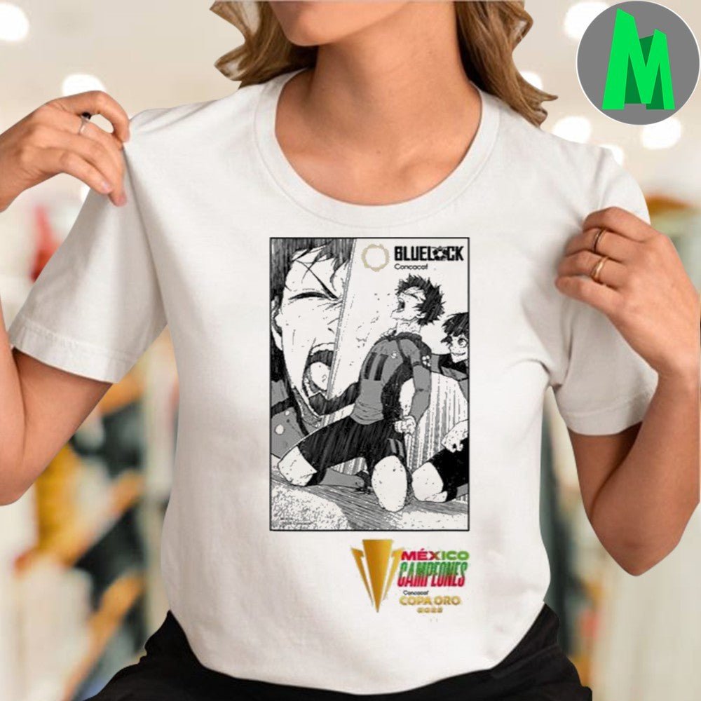 Design Mexico Concacaf Gold Cup 2025 Champions Soccer T-Shirt