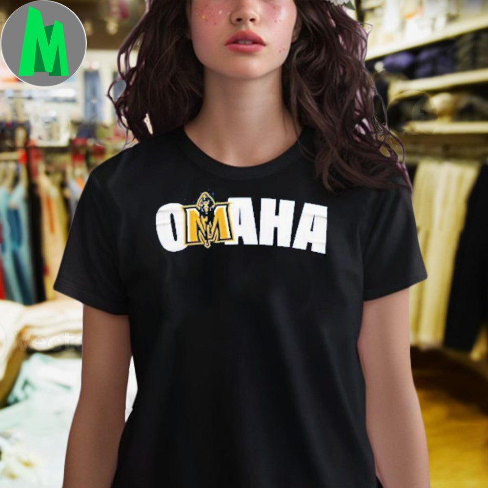 Design Omaha 2025 Men’s College World Series Baseball Shirt