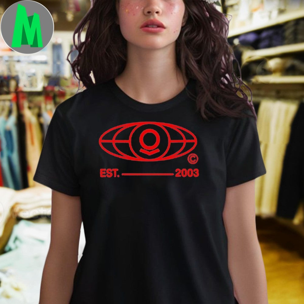 Design Palantir Domination Software Company Est 2003 Eye Logo Fan T-Shirt