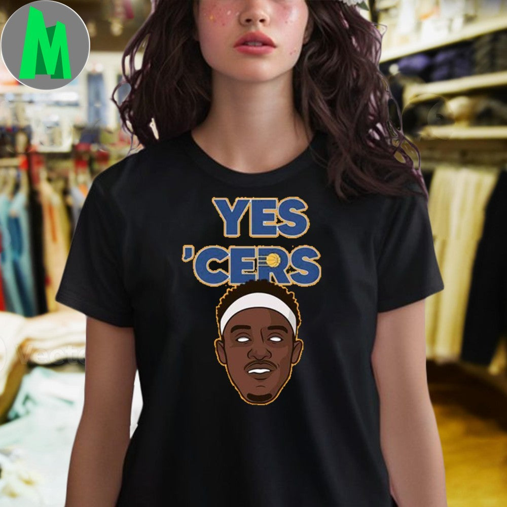 Design Pascal Siakam Yescers Turned Into A Demon Scary Prayer NBA Finals 2025 Game 6 Conjuring Dark Magic Shirt