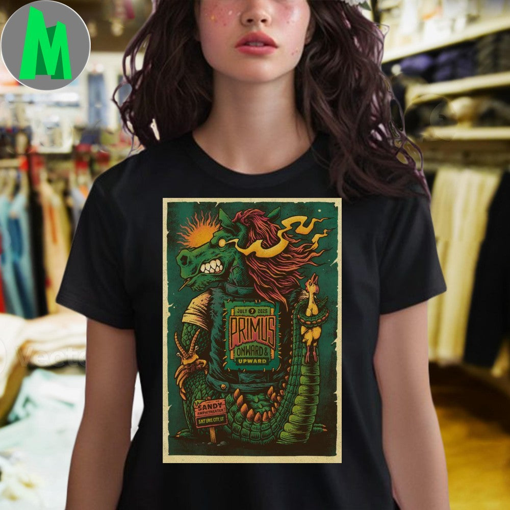 Design Primus Jul 7 2025 In Salt Lake City UT Poster Shirt
