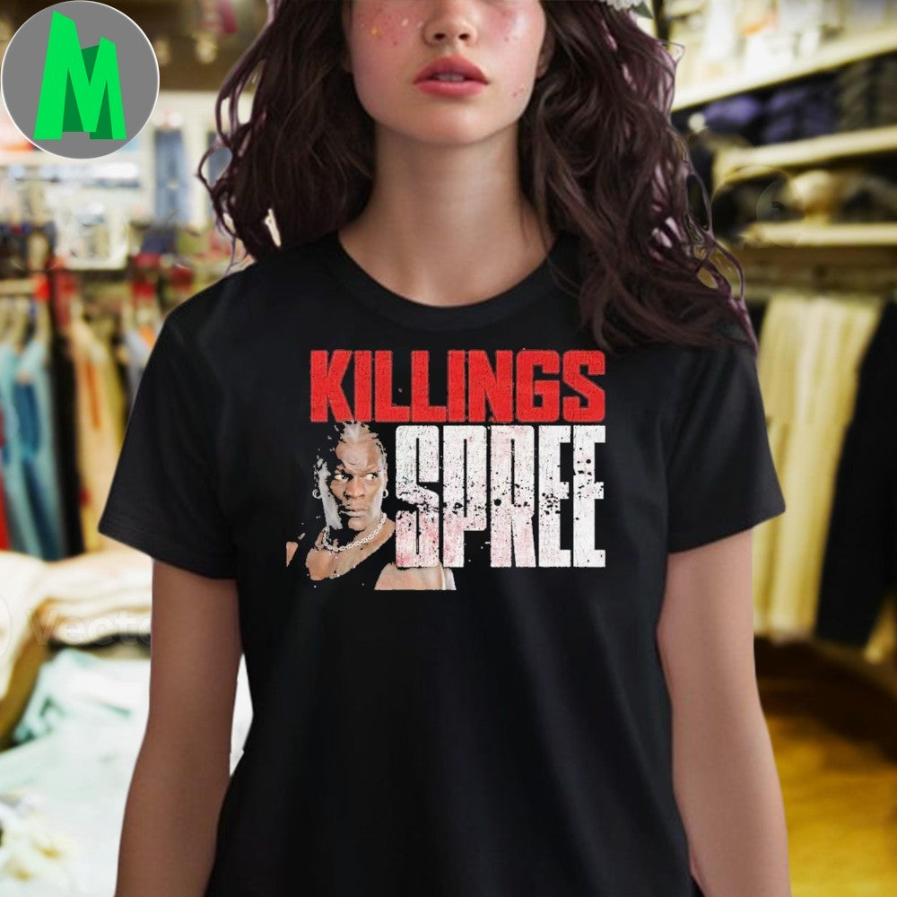 Design Ron Killings R-Truth Killings Spree Wrestling Graphic T-Shirt