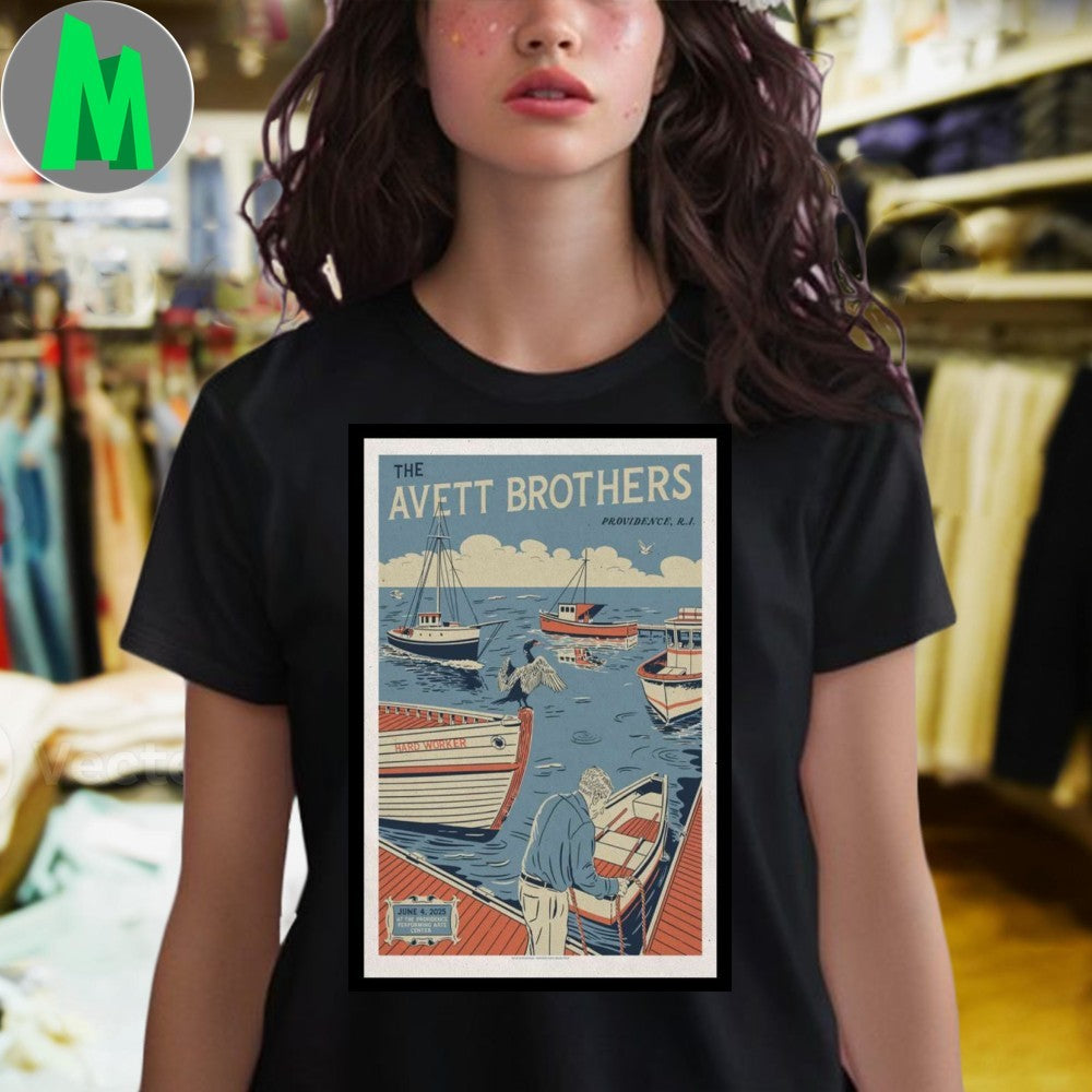 Design The Avett Brothers Providence Performing Arts Center June 04 2025 Music Concert Poster Fan Shirt