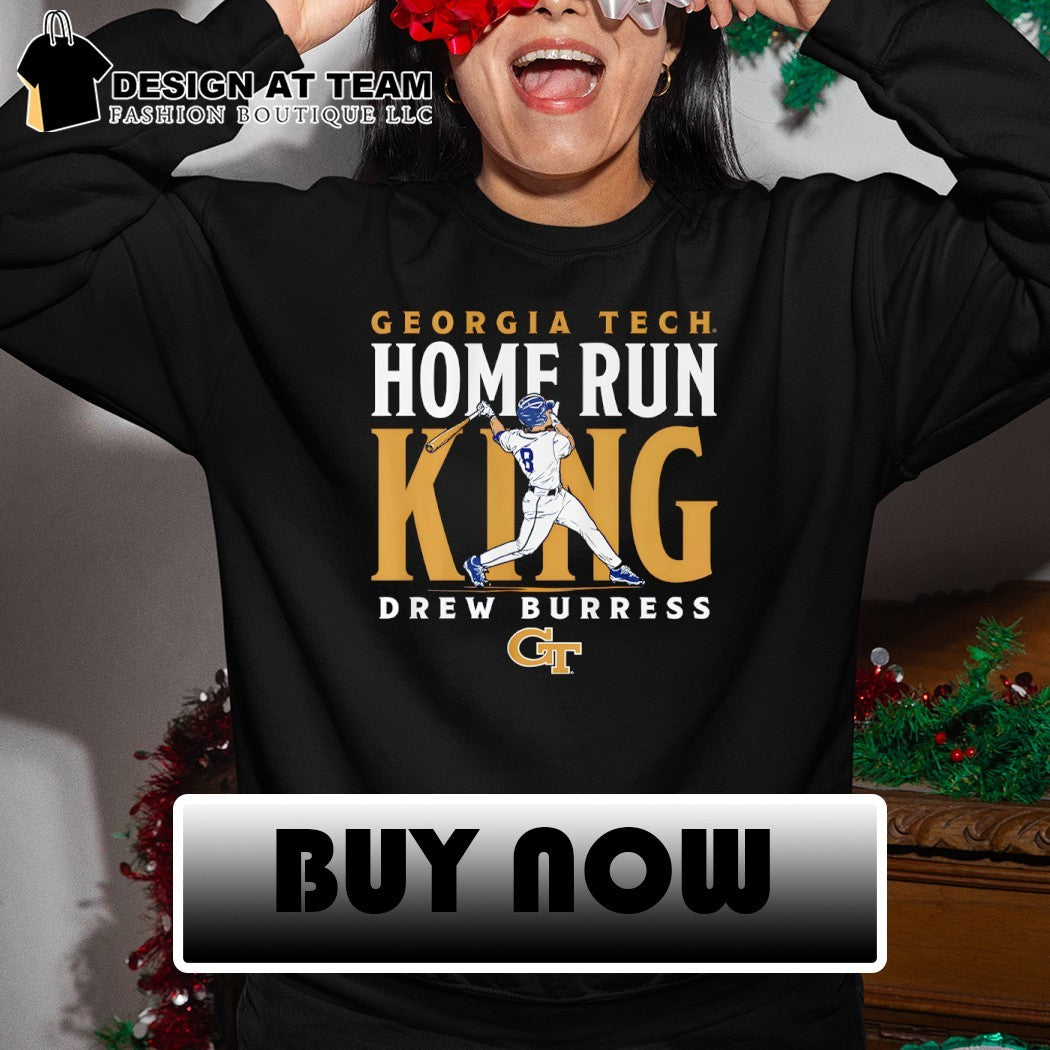 Georgia Tech Baseball Drew Burress Home Run King shirt