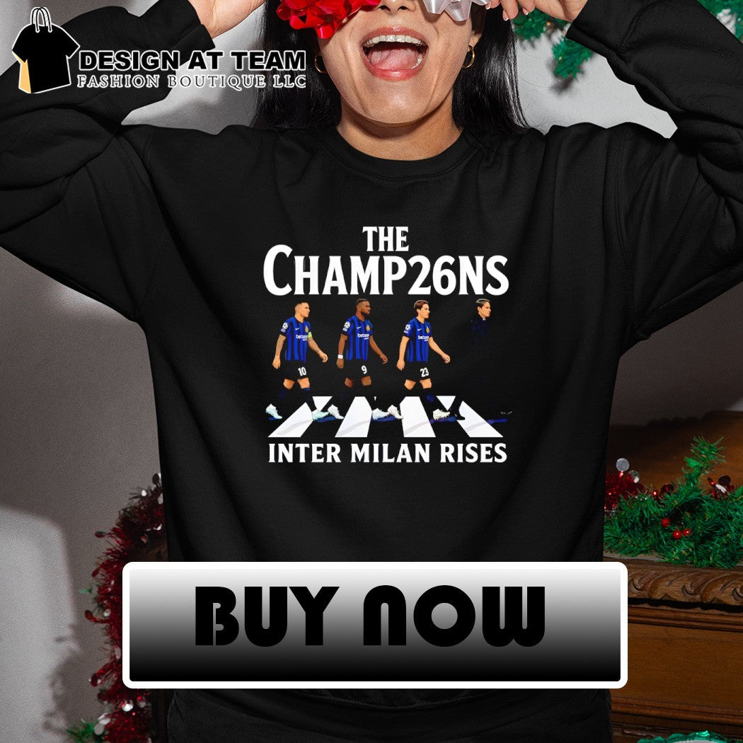 Inter Milan The Champions 2026 Abbey Road shirt