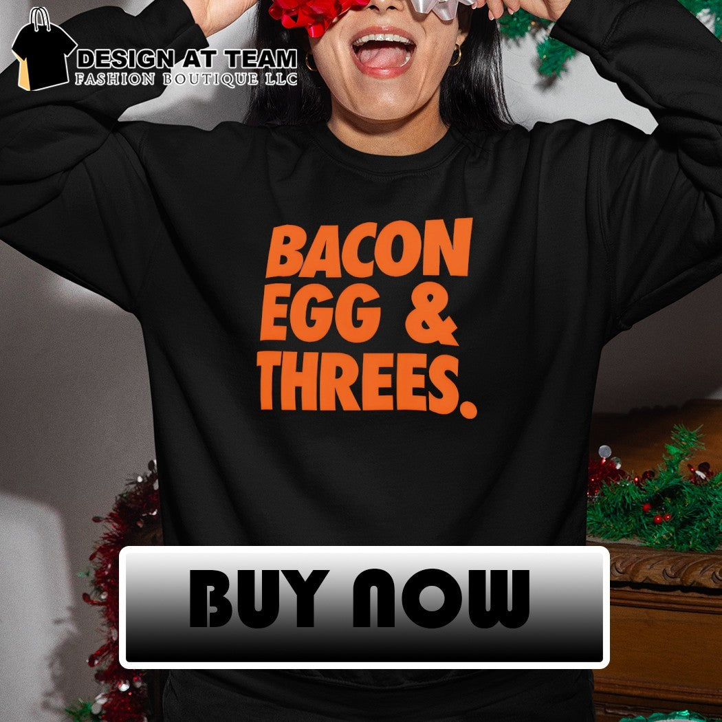 Jalen Brunson Knicks bacon egg threes shirt