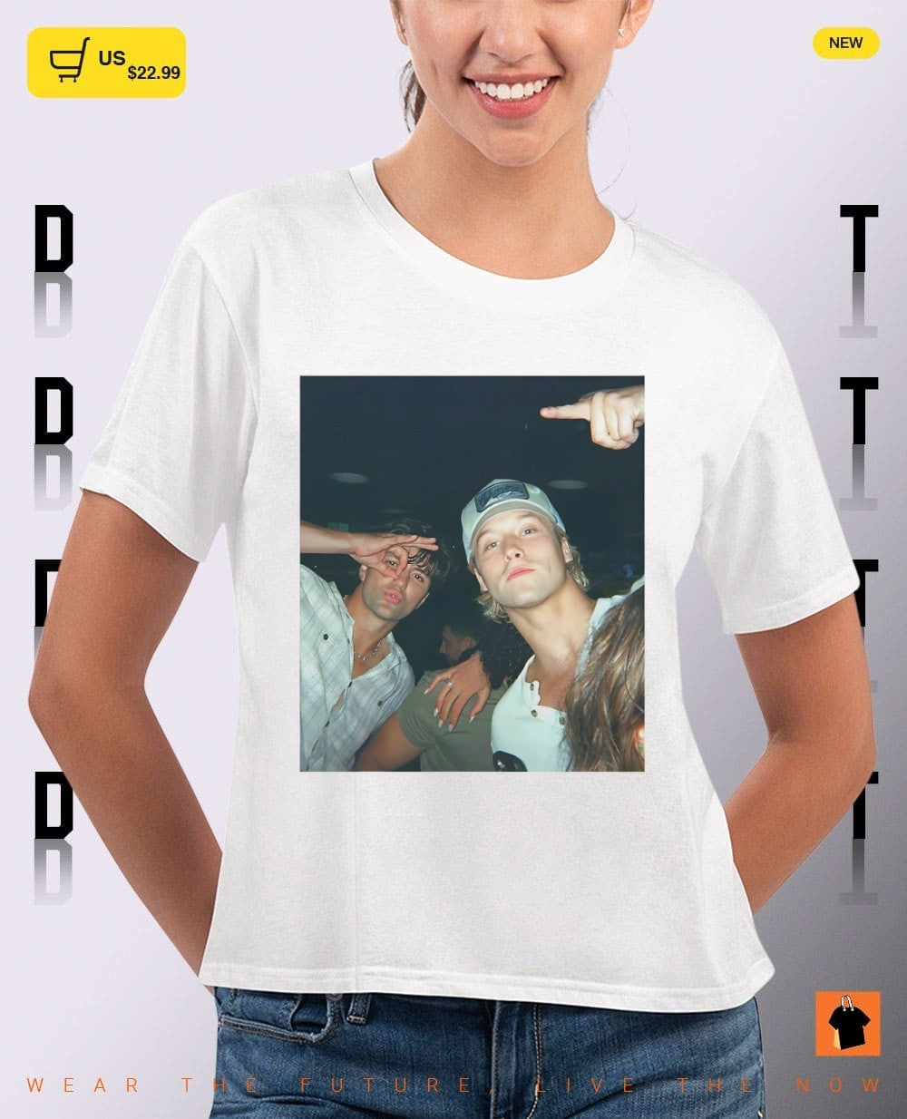 Khobe Clarke Beau Maxwell Off Campus photo vintage shirt