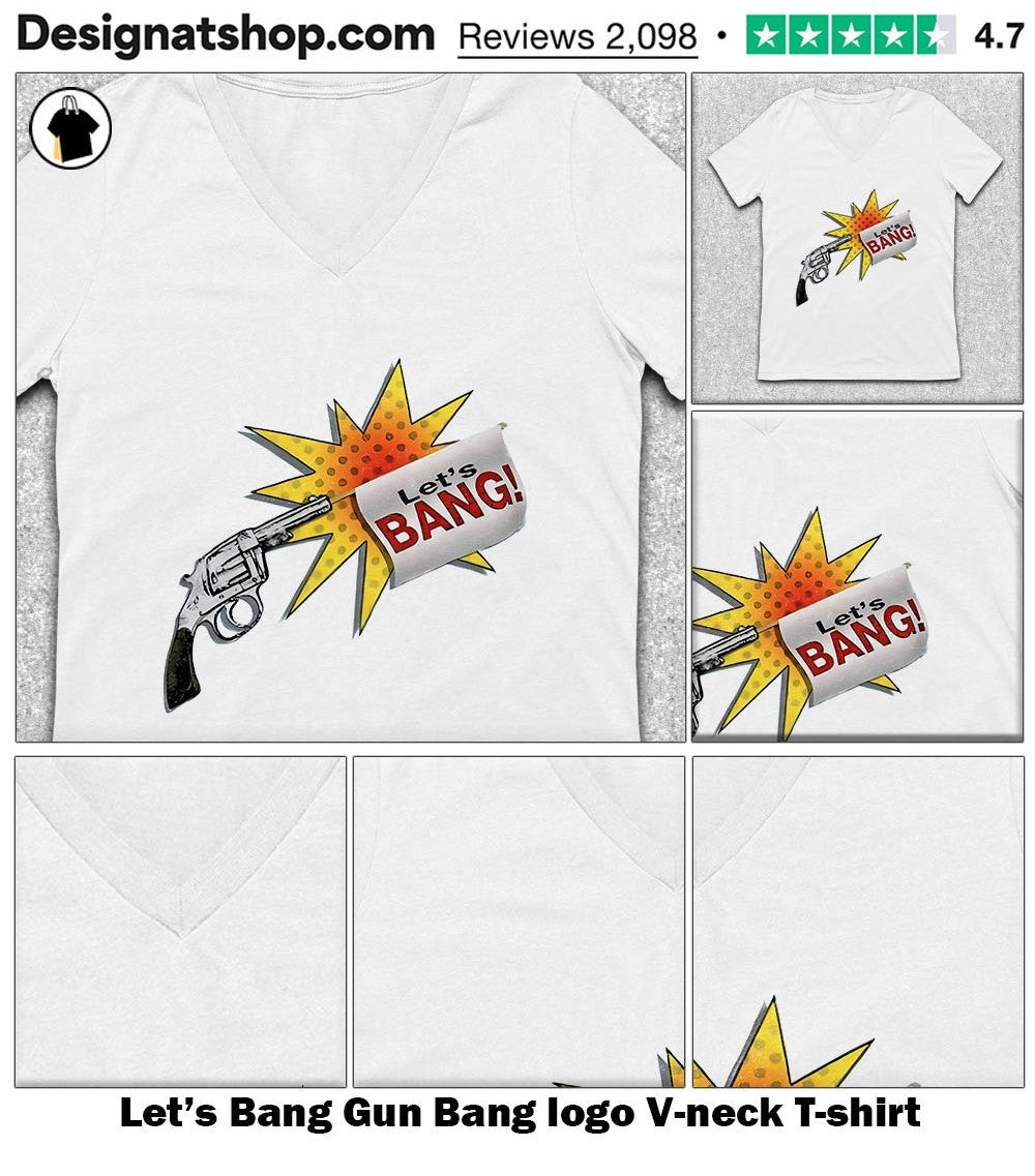 Let’s Bang Gun Bang logo shirt
