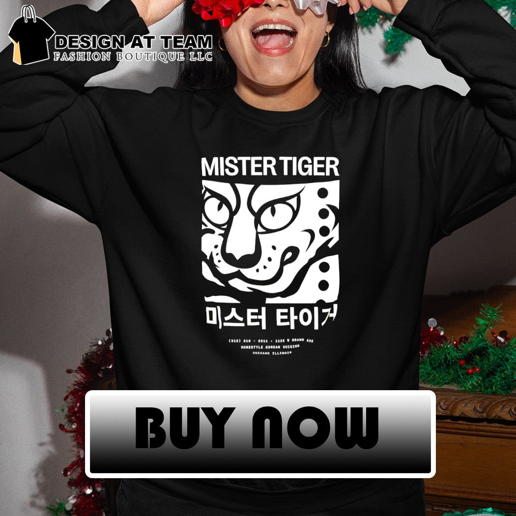 Mister Tiger homestyle Korean Cuisine shirt