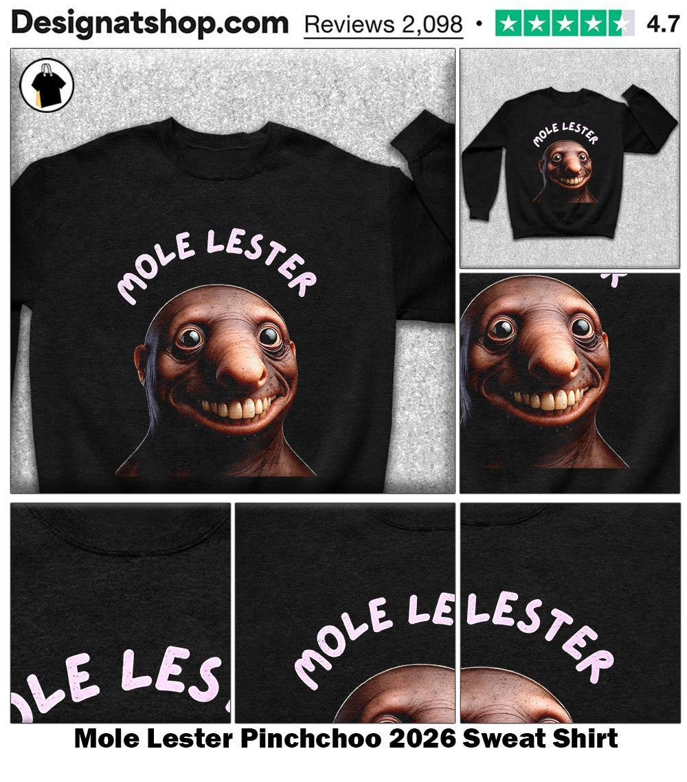 Mole Lester Pinchchoo 2026 shirt