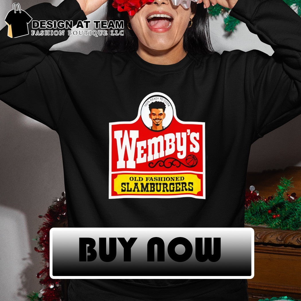 NBA Victor Wembanyama San Antonio Spurs Basketball Ready to Cook old fashioned hamburgers shirt