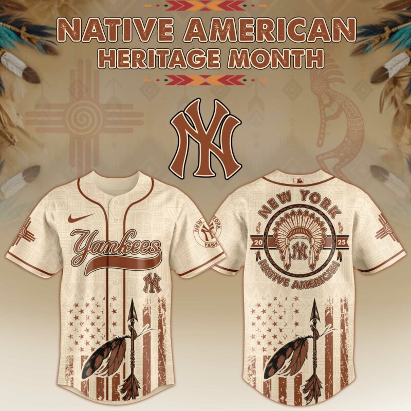 New York Yankees Native American Heritage Month Jersey 2025