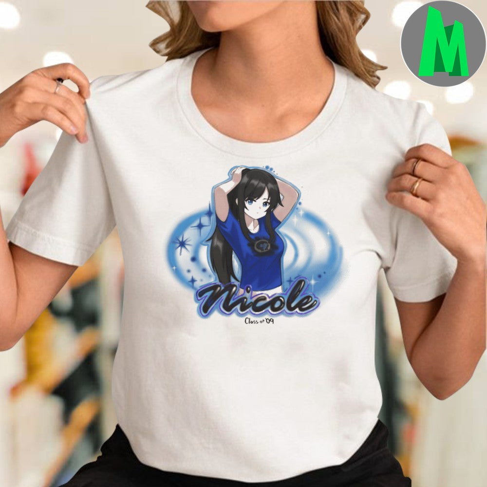 09 Airbrushed NICOLE Shirt