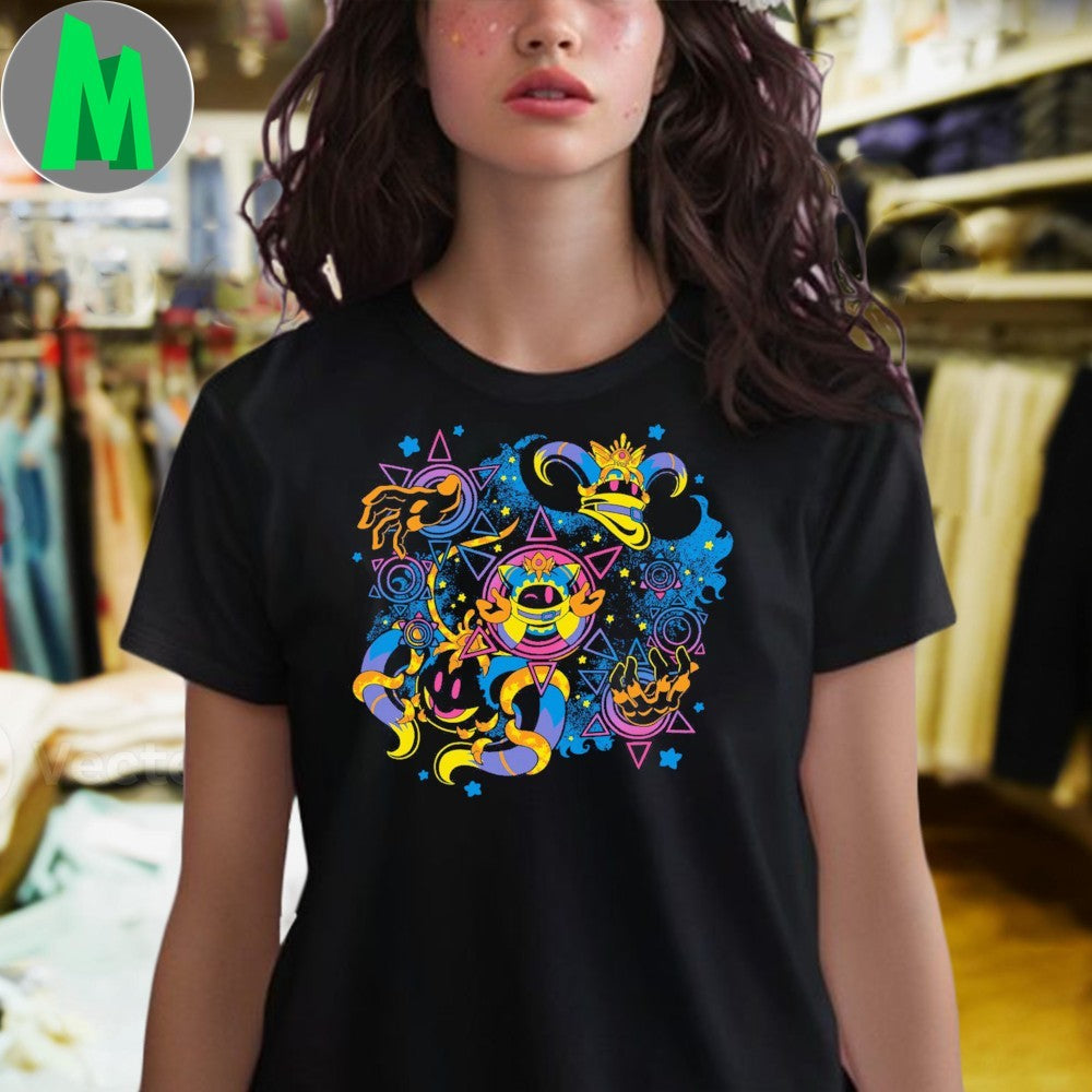 All Seek The Crown T-Shirt Psychedelic Tribal Art Graphic Tee