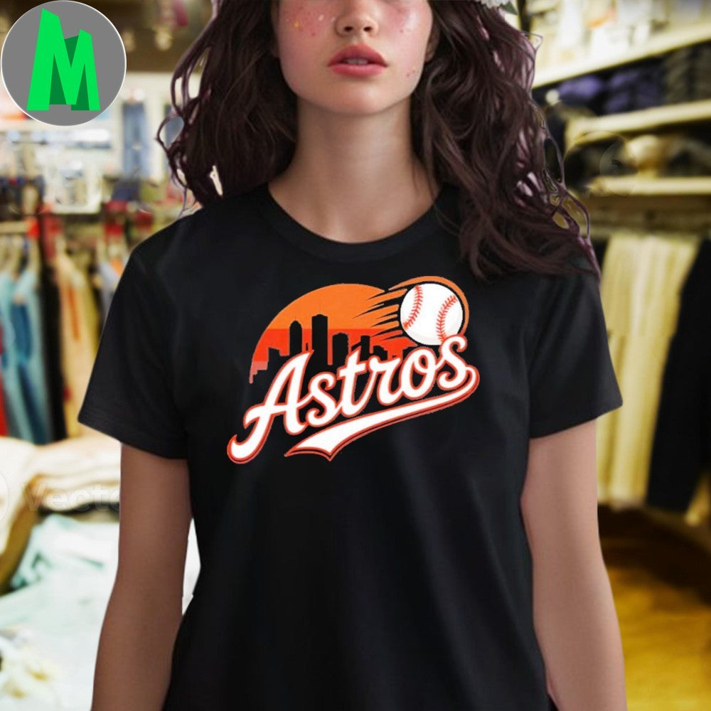 Astros Baseball Skyline Shirt