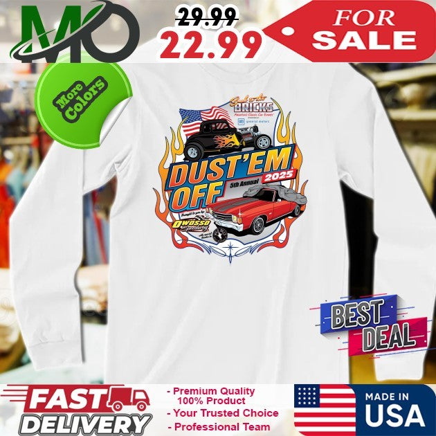 Back To The Bricks America’s Classic Car Events Dust Em Off 5th Annual 2025 Shirt