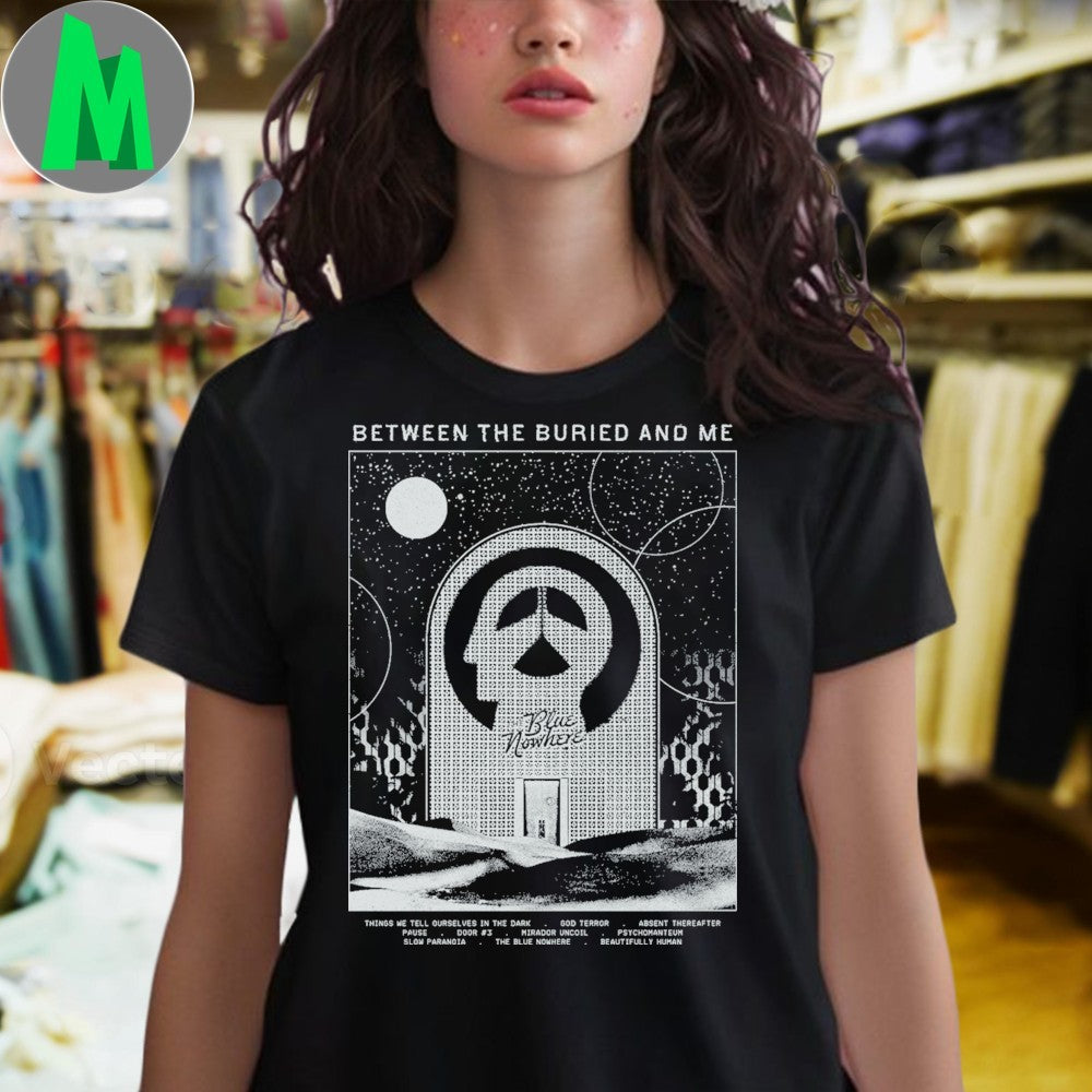 Between The Buried And Me The Blue Nowhere Album Tracklist Graphic T-Shirt