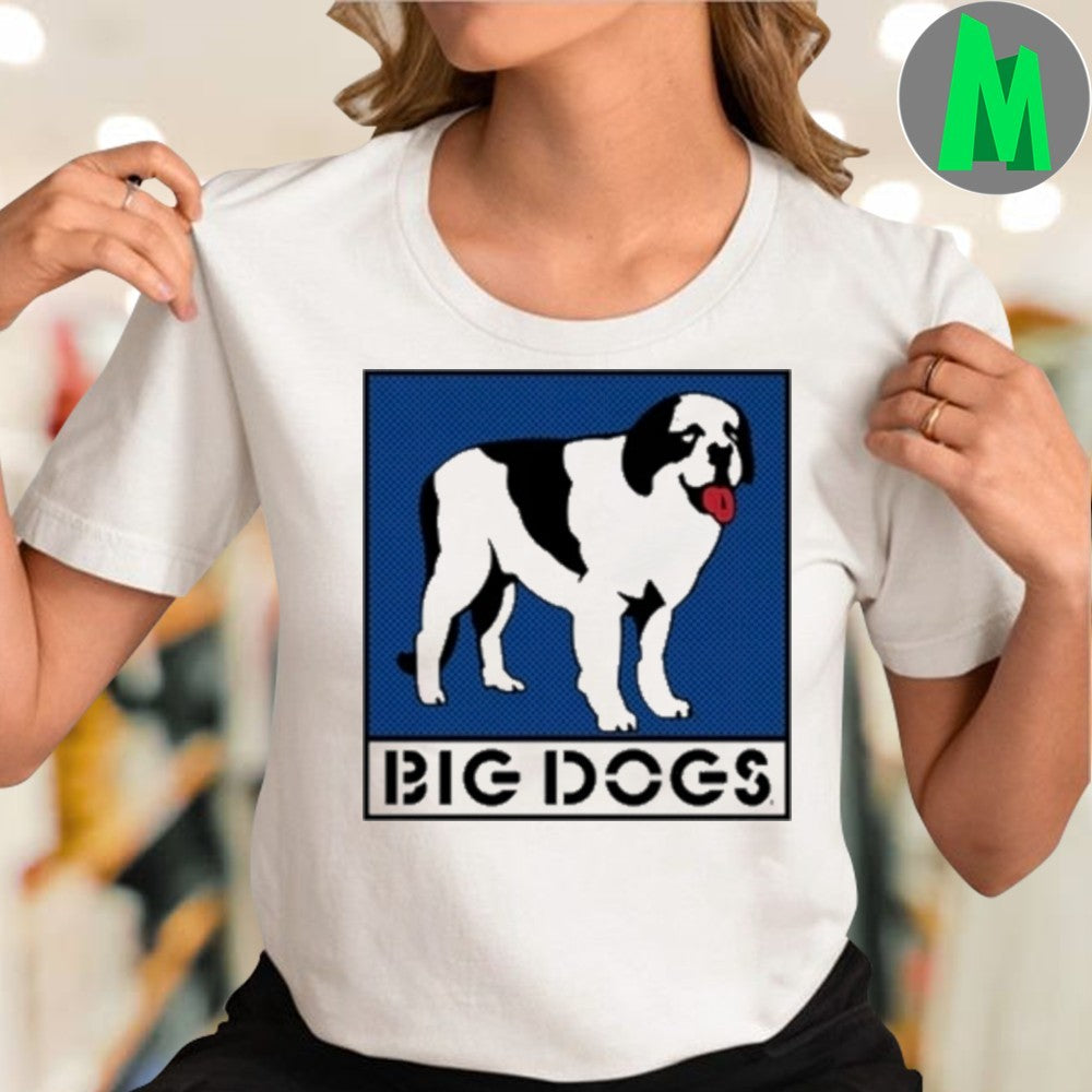 Big Dogs Logo T-Shirt Classic Canine Graphic Tee Animal Brand Apparel Pet Lover Gift Idea