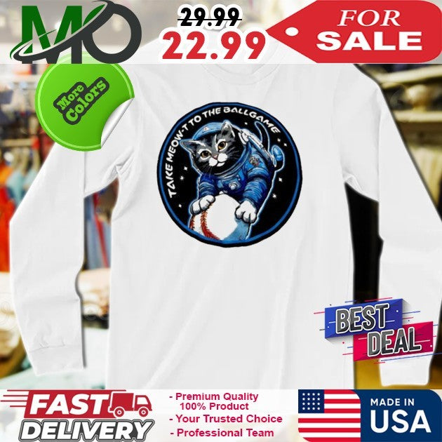 Cat Night Trash Pandas Take Meowt To The Ballgame Shirt