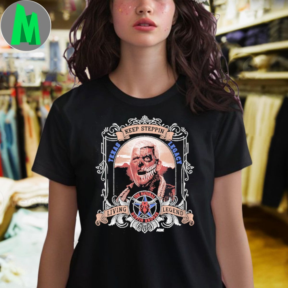 Dustin Rhodes Keep Steppin Texas Legacy Living Legend T-Shirt