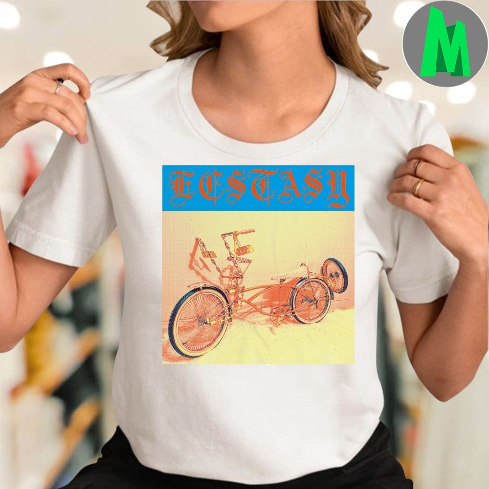Ecstasy Lowrider Bicycle Graphic T-Shirt