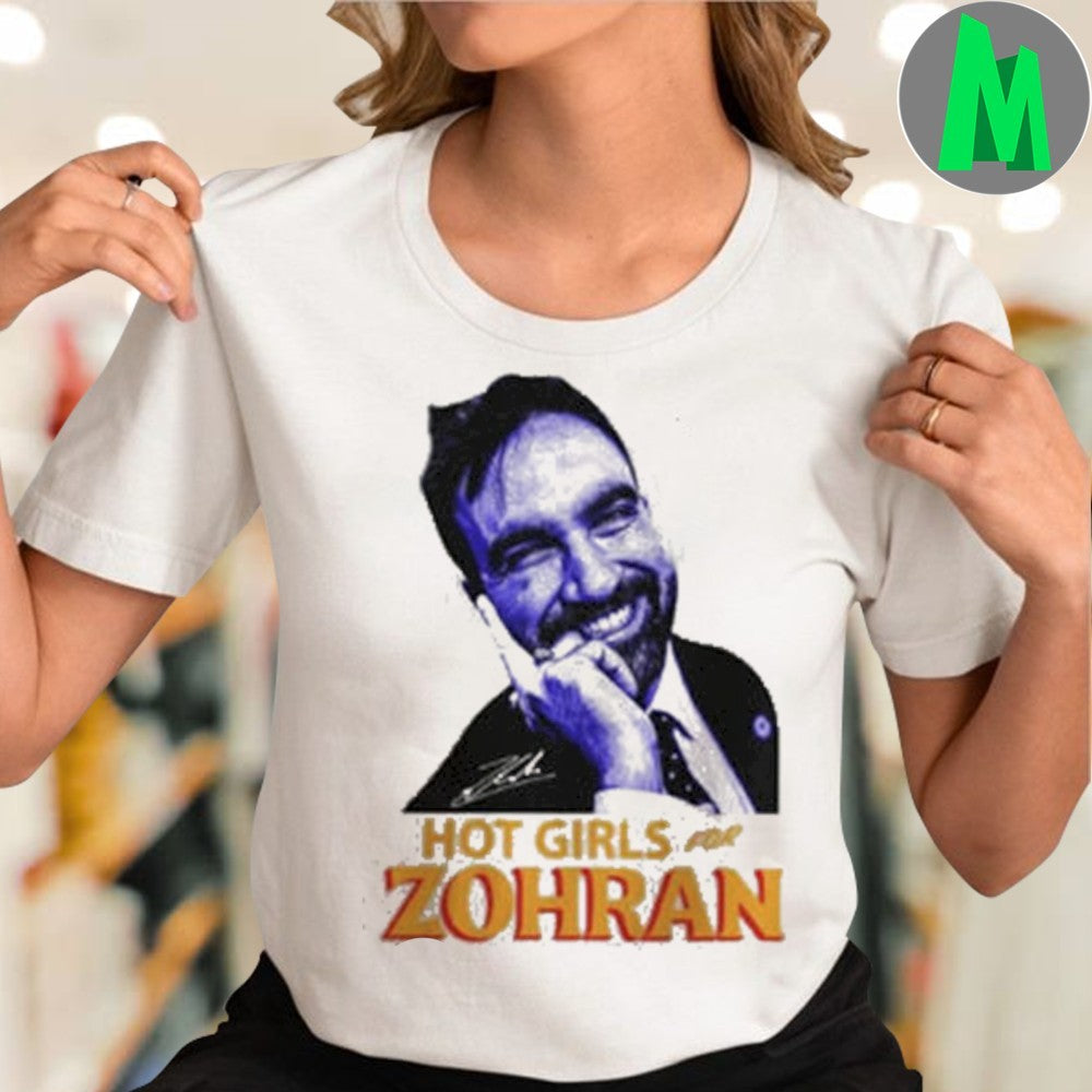 Girls For Zohran Mamdani Vintage Campaign T-Shirt