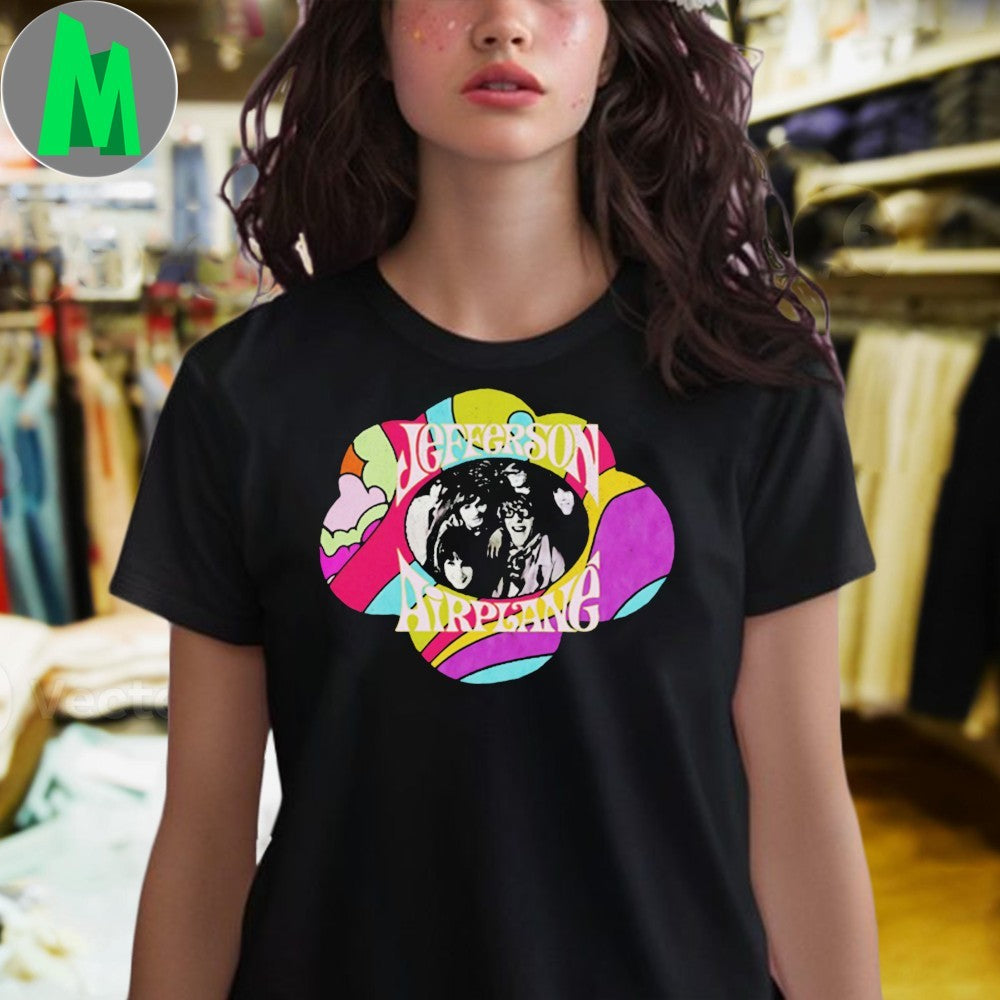 Jefferson Airplane Psychedelic Cloud Shirt