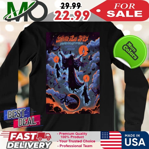 Johnny Blue Skies ExploreAsheville.com Arena May 20 2025 Poster Shirt