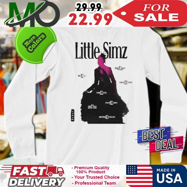 Little Simz Europe Tour 2025 Italy Germany Switzerland France Netherland Australia Shirt