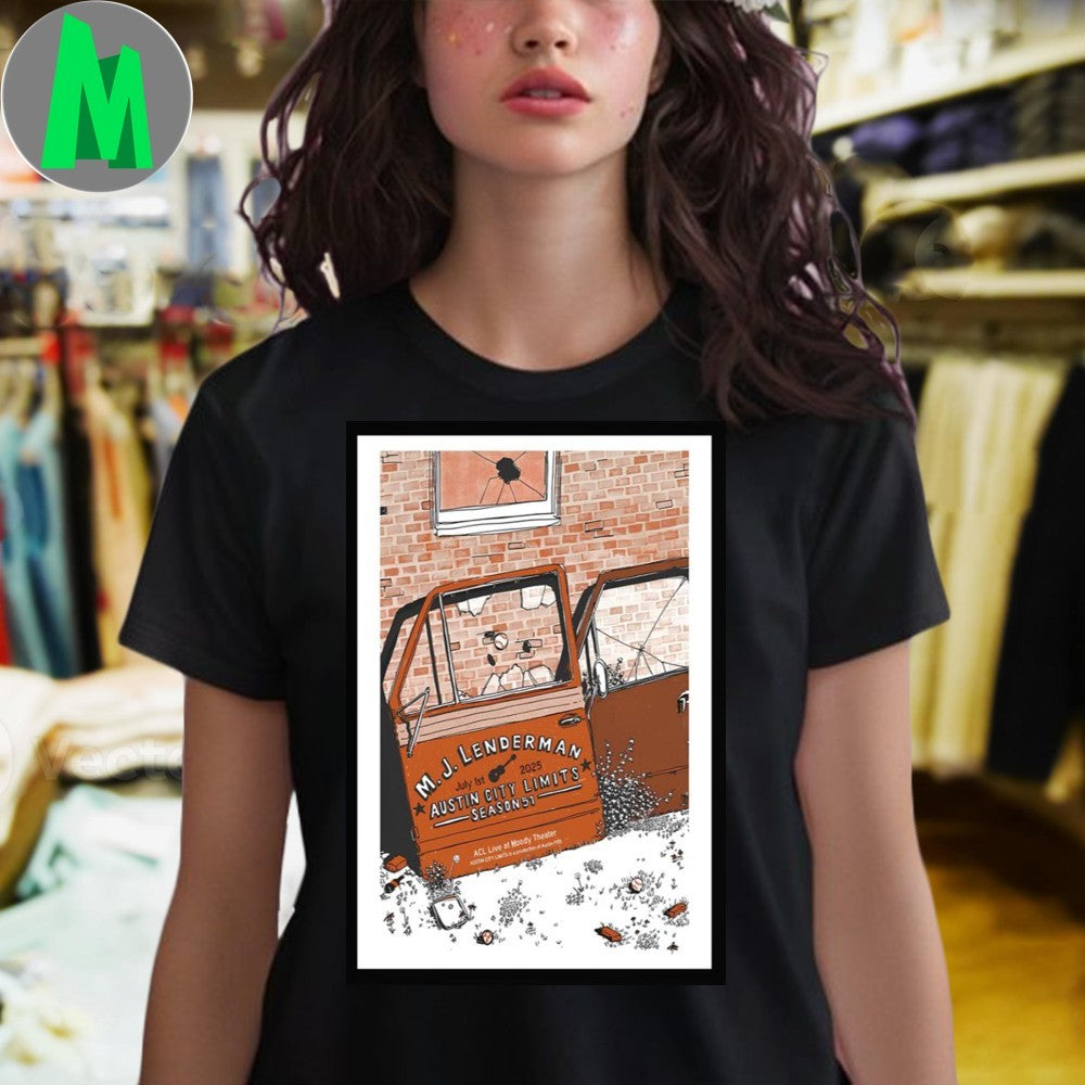 MJ Lenderman Austin City Limits Poster Shirt