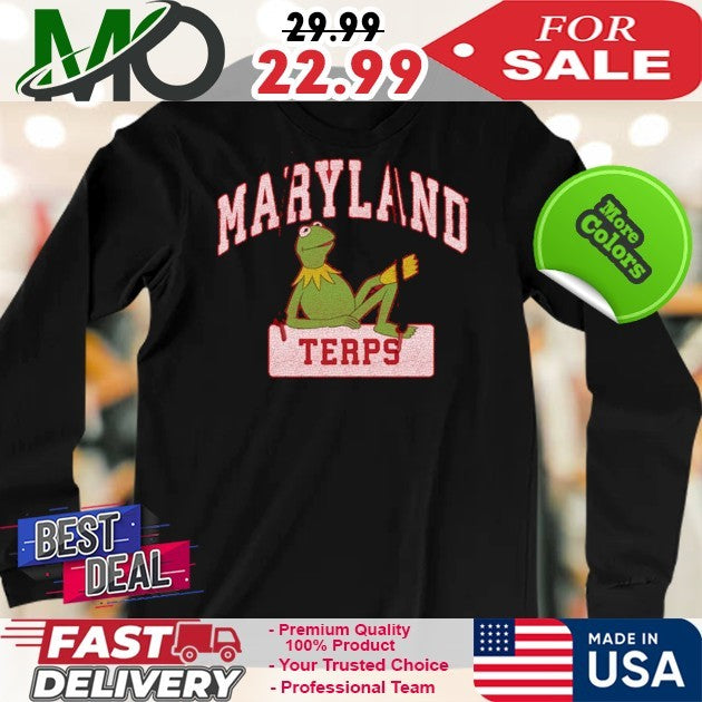 Maryland Terrapins x Muppets Blue 84 Unisex Commencement Pullover Shirt