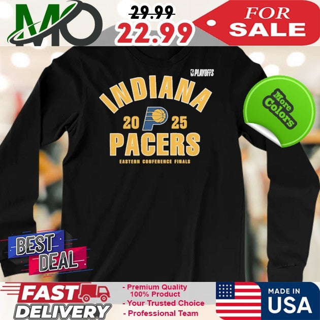 Nba Playoffs Shirt Indiana Pacers 2025 Eastern Conference Finals Shirt