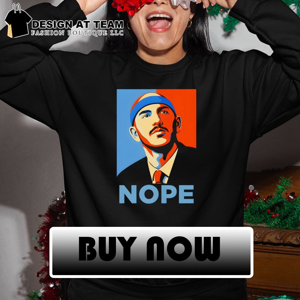 Nope Hope parody logo shirt