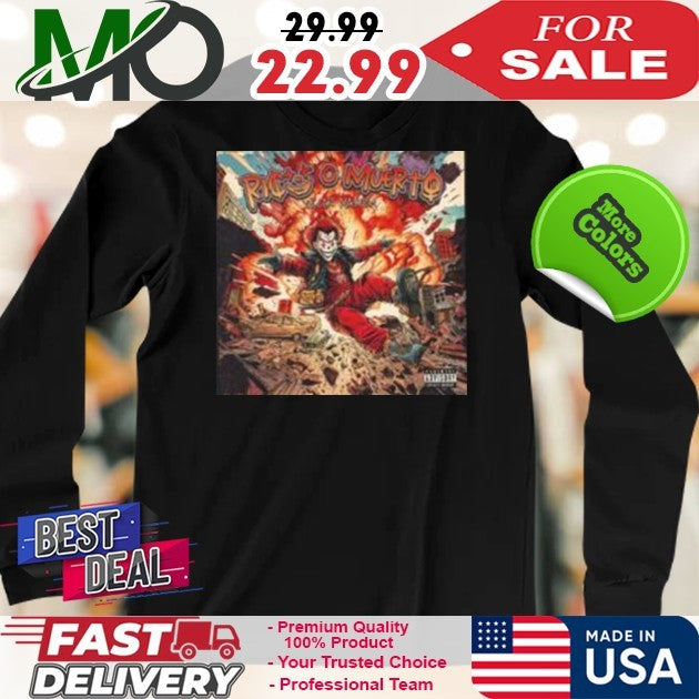 Oscar Maydon Rico O Muerto New Album Artwork Shirt