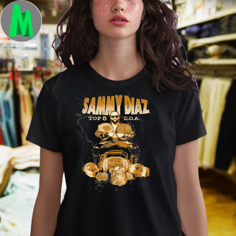 Sammy Diaz Top 5 DOA Champion Shirt