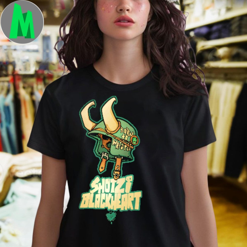 Shotzi Born To Wrestle Helmet Shirt